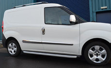 Citroen Nemo 2007-2017 гг. Хромированные накладки на ручки и окантовки (8 шт., нержавейка) Carmos - Турецкая Нержавеющая Сталь фото 16