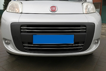 Citroen Nemo 2007-2017 гг. Накладка на решетку радиатора (4 шт., нержавейка) OmsaLine - Итальянская Нержавейка фото 3