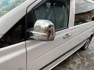 Mercedes Vito W639 2004-2014 гг. Хромированные Накладки на Зеркала VITO 2004-2010 (2 шт) Carmos - Турецкая сталь фото 2