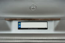 Mercedes Vito/V-class W447 2014- гг. Накладка на задний бампер OmsaLine Нержавейка фото 6