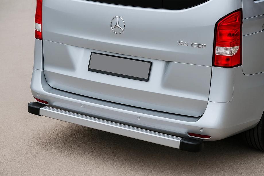 Mercedes Vito/V-class W447 2014- гг. Задняя дуга Moonlight (Алюминий) Черный Image