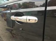 Mercedes Viano 2004-2014 гг. Накладки на дверные ручки из нержавеющей стали фото 8