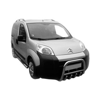 Кенгурятник QT006 (нерж. сталь) Fiat Fiorino/Qubo 2008-2024 гг. фото 1