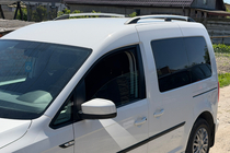 Volkswagen Caddy 2010-2015 гг. Хромированные Рейлинги фото 4