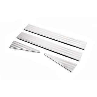 Накладки на пороги OmsaLine (4 шт, нержавейка) фото 2