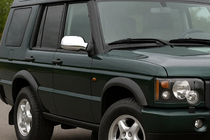 Land Rover Discovery II 1998-2004 гг. Накладки на Зеркала (2 шт, Нержавейка) Carmos - Турецкая Нержавеющая Сталь фото 1