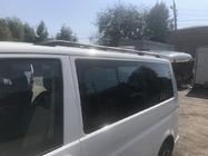 Volkswagen T5 Transporter 2003-2010 гг. Черные рейлинги Длинная база, пластиковые ножки фото 9