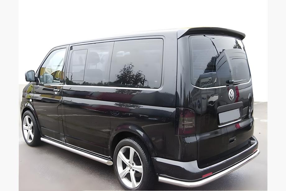 Volkswagen T5 Transporter 2003-2010 гг. Задняя угловая дуга AK005 (нерж. сталь) Image
