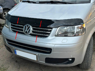 Volkswagen T5 Caravelle 2004-2010 гг. Хромированные Накладки на Решетку (6 шт, Нержавеющая Сталь) фото 1