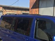 Volkswagen T5 Caravelle 2004-2010 гг. Черные рейлинги фото 6