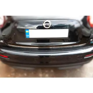 Накладка на багажник нержавейка Nissan Juke 2010-2019 гг. фото 3
