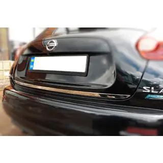 Накладка на багажник нержавейка Nissan Juke 2010-2019 гг. фото 1