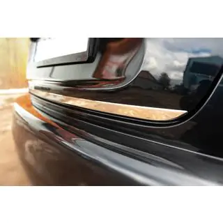 Накладка на багажник нержавейка Nissan Juke 2010-2019 гг. фото 2