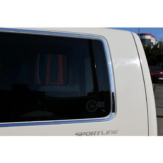 Полный комплект молдингов на окна (14 шт, нержавейка) фото 2