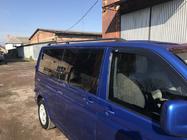 Volkswagen T6 2015-2024 гг. Черные рейлинги фото 4
