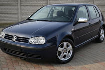 Volkswagen Golf 4 1997-2006 гг. Хромированные Накладки на Зеркала (2 шт.) фото 1