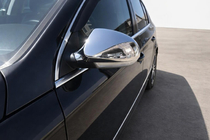 Volkswagen Passat B6 2006-2012 гг. Накладки на Зеркала (2 шт., Нержавейка) фото 1