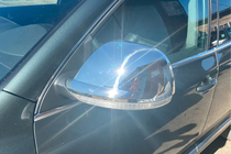 Volkswagen Touareg 2002–2010 гг. Накладки на Зеркала 2007-2010 (2 шт., Нержавейка) фото 4