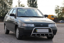 ВАЗ 2110-21115 1995-2015 гг. Кенгурятник WT003 60мм Нержавейка фото 3