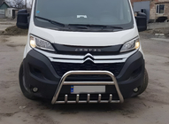Fiat Ducato 2006-2025 гг. Передняя дуга WT003 (нерж. сталь) фото 1