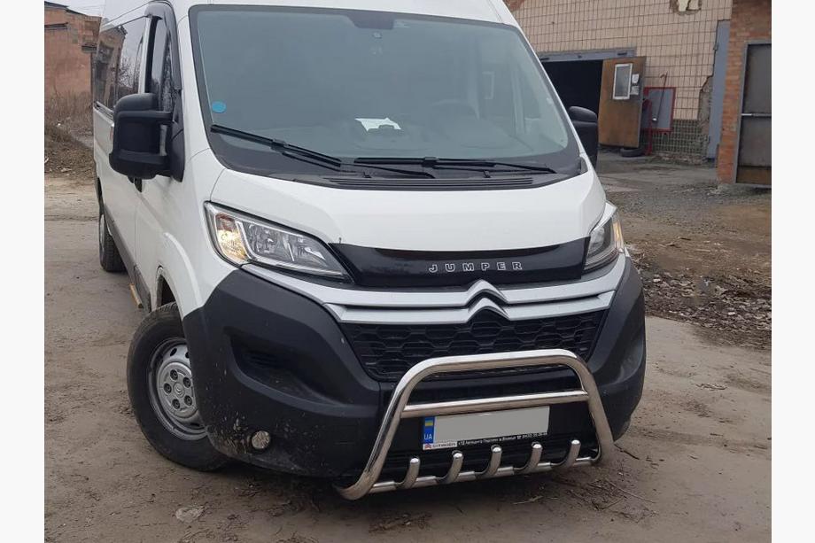 Citroen Jumper 2007-2025 гг. Передняя дуга WT003 (нерж. сталь) Image