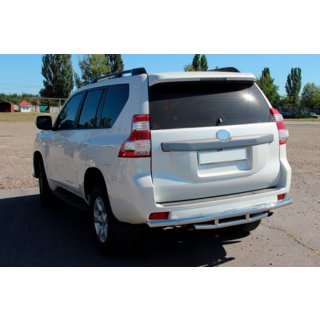 Задняя дуга AK002-2v1 (нержавейка) Toyota Land Cruiser Prado 150 2009-2023 гг. фото 2