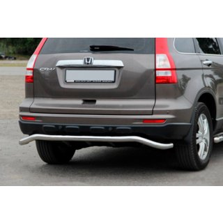 Задняя дуга AK008 (нержавейка) Honda CRV 2012-2016 гг. фото 1