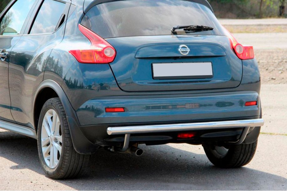 Nissan Juke 2010-2019 гг. Задняя дуга AK002 (нержавейка) Image