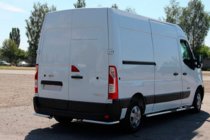 Nissan NV400 2010-2024 гг. Задние уголки AK003 (2 шт., нержавейка) фото 8