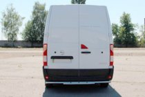 Renault Master 2011-2023 гг. Задняя дуга AK011 (нержавейка) фото 3