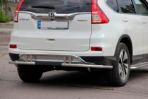 Honda CRV 2012-2016 гг. Задняя дуга AK003-21 (нержавейка) фото 1