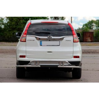 Задняя дуга AK003-21 (нержавейка) Honda CRV 2012-2016 гг. фото 2