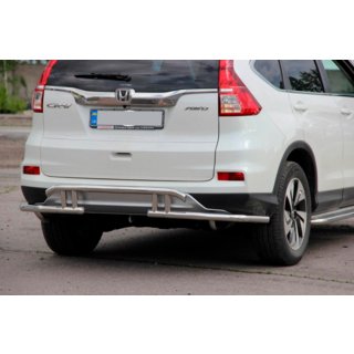 Задняя дуга AK003-21 (нержавейка) Honda CRV 2012-2016 гг. фото 1