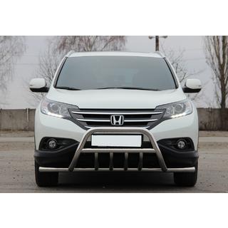 Передняя защита WT003-ST-V1 (нержавейка) фото 1