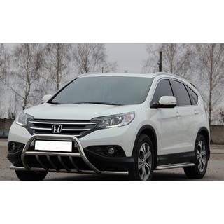 Передняя защита WT003-ST-V1 (нержавейка) фото 3