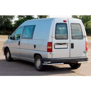 Задние двойные уголки AK003-двойные (нерж сталь) Peugeot Expert 1995-2007 гг. фото 2