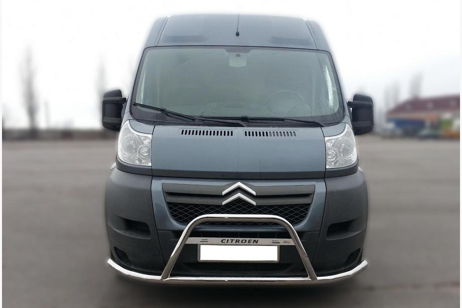 Citroen Jumper 2007-2025 гг. Передняя Дуга ST019 (Нержавейка) Image