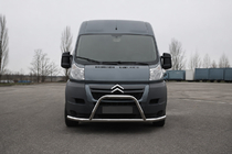 Peugeot Boxer 2006-2025 гг. Передняя Дуга ST019 (Нержавейка) фото 1