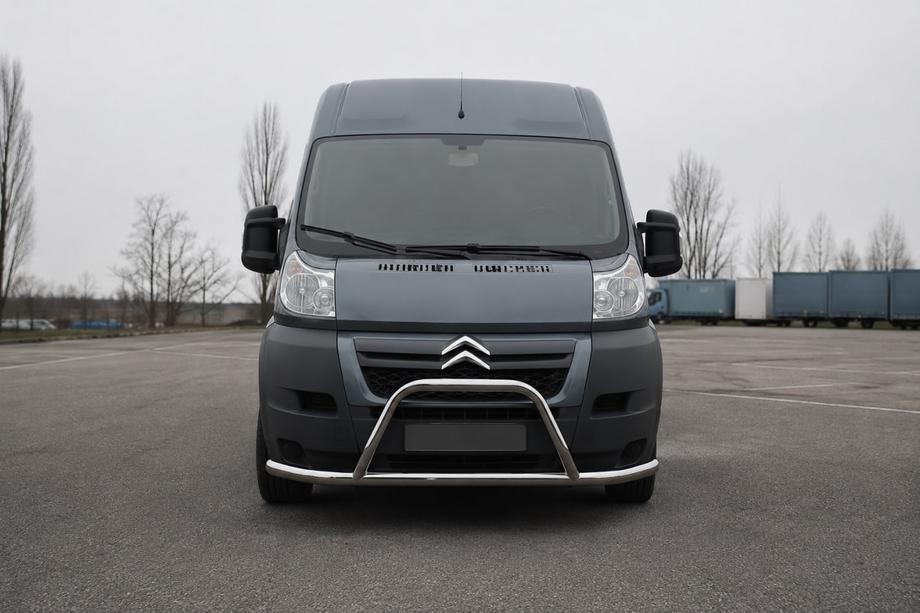 Peugeot Boxer 2006-2025 гг. Передняя Дуга ST019 (Нержавейка) Image