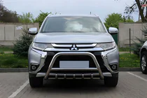 Mitsubishi Outlander 2012-2021 гг. Кенгурятник WT003 (нержавейка) фото 3
