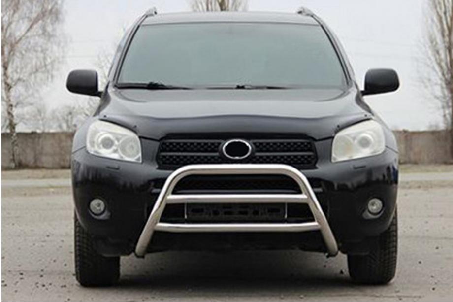 Toyota Rav 4 2006-2013 гг. Передняя защита WT022 Нержавейка Image