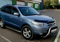 Hyundai Santa Fe 2 2006-2012 гг. Боковые Подножки Premium (2 шт., Нержавейка) фото 4