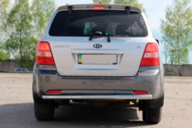 Kia Sorento I BL 2002-2009 гг. Задняя дуга AK002 (нерж. сталь) фото 1