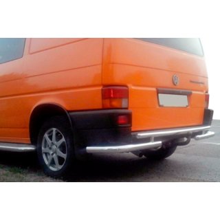 Задняя дуга AK003-2 (нержавейка) Volkswagen T4 Transporter 1990-2003 гг. фото 3