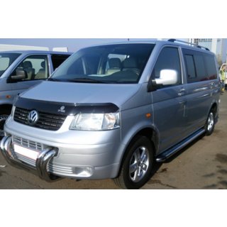 Кенгурятник ST006-04 Решетка (Нержавейка) Volkswagen T5 Transporter 2003-2010 гг. фото 4