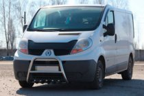 Renault Trafic 2001–2015 гг. Кенгурятник QT-Spec (нержавейка) фото 3