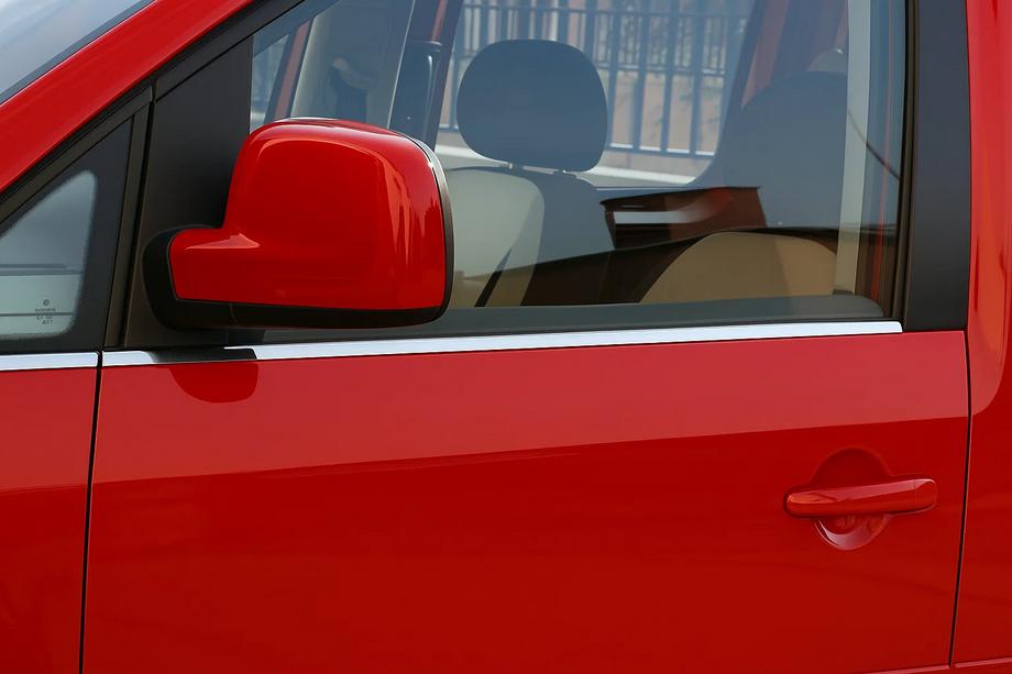 Volkswagen Caddy 2010-2015 гг. Нижние молдинги окон нержавейка Фото 2