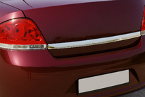 Fiat Linea 2006-2018 гг. Накладка на крышку багажника 2006-2012 Нержавейка фото 3