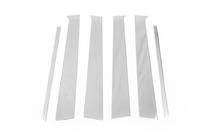 Накладки на дверные стойки из нержавеющей стали (6 шт) фото 4