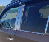 Окантовка окон нержавейка (4 полоски) фото 5